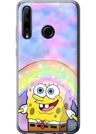 Чехол на huawei honor 20 lite спанч боб, sponge bob хуавей хонор 20 лайт