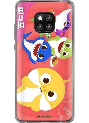 Чехол на huawei mate 20 pro бейби шаркс