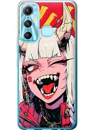 Чехол на infinix hot 11 аниме демон инфикс хот 11
