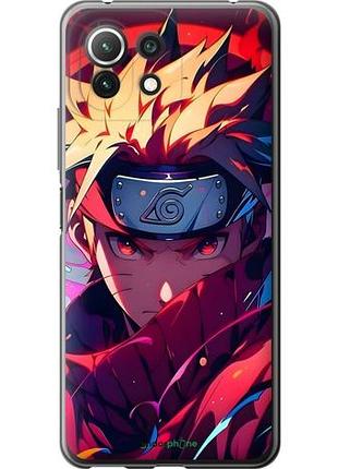 Чехол на xiaomi mi 11 lite наруто naruto сяоми ми 11 лайт