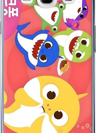 Чехол на samsung galaxy s3 i9300 бейби шаркс самсунг с3 и9300