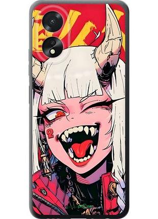 Чехол на oppo a38 4g аниме демон оппо а38 4г