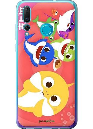 Чохол на huawei nova 4 бейбі шаркс