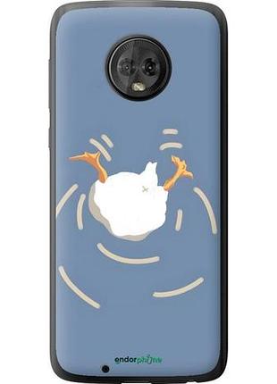 Чехол на motorola moto g6 смешная утка, гусь моторола мото г6