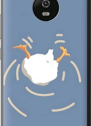 Чехол на motorola moto g5 смешная утка, гусь моторола мото г5