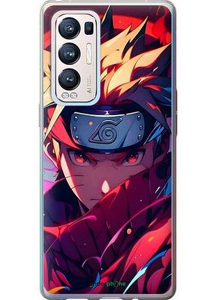 Чехол на oppo reno5 pro plus наруто naruto оппо рено5 про плюс