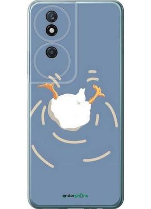 Чехол на huawei honor play 50 plus смешная утка, гусь хуавей хонор плей 50 плюс