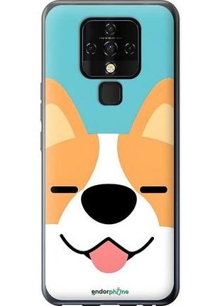 Чехол на tecno camon 16 se ce7j забавный корги текно камон 16 се се7j