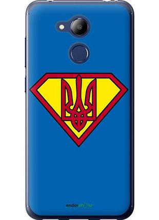 Чехол на huawei honor 6c pro супер тризуб "1164u-1358-10746"