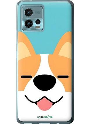 Чехол на motorola g72 забавный корги моторола г72