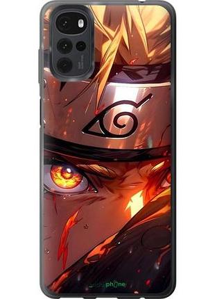 Чехол на motorola g22 наруто naruto моторола г22