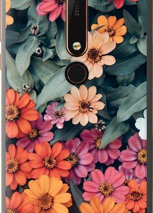 Чехол на nokia 6 2018 beauty flowers "4050u-1386-10746"
