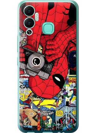Чехол на infinix hot 12 play человек паук, spiderman 2 инфикс хот 12 плей 2