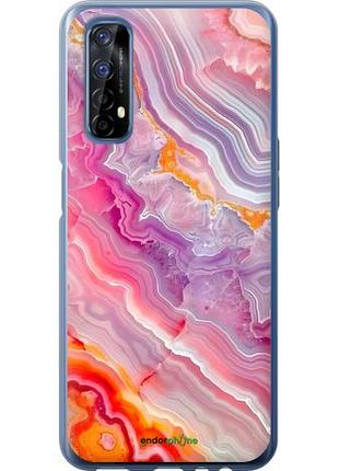 Чехол на realme 7 мрамор 2 риалми 72