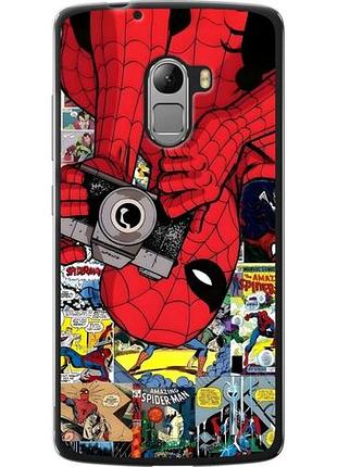 Чехол на lenovo a7010 человек паук, spiderman 2 леново а7010 2