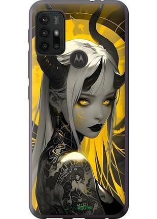 Чехол на motorola moto g30 аниме демон 2 моторола мото г302