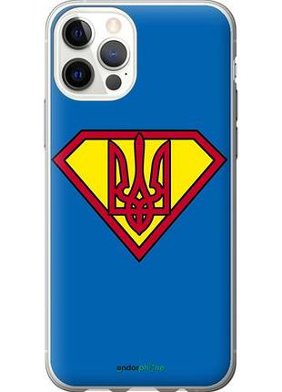 Чехол на iphone 12 супер тризуб "1164u-2053-10746"