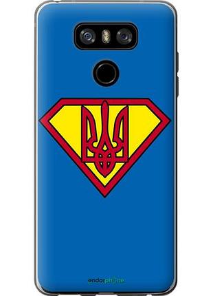Чехол на lg g6 супер тризуб "1164u-836-10746"