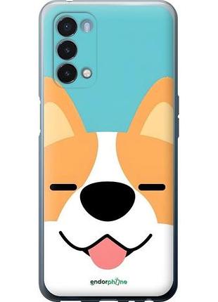 Чехол на oneplus nord n200 5g забавный корги 1+ норд н200 5г