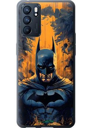 Чехол на oppo reno6 5g бетмен, batman оппо рено6 5г