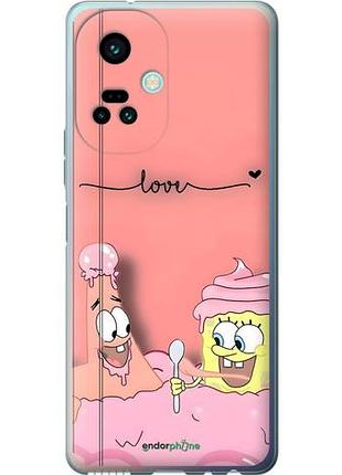 Чехол на tecno camon 19 pro (ci8n) спанч боб, sponge bob текно камон 19 про (си8n)