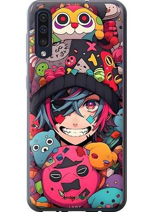 Чехол на samsung galaxy a50 2019 a505f аниме парень самсунг а50 2019 а505ф