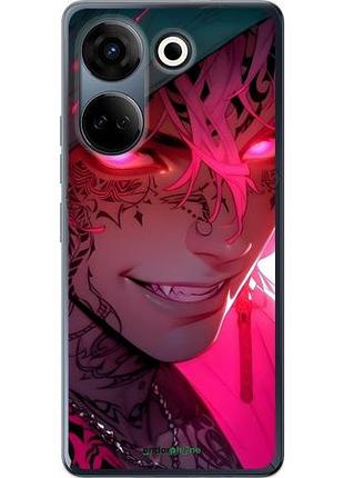Чехол на tecno camon 20 pro аниме демон 3