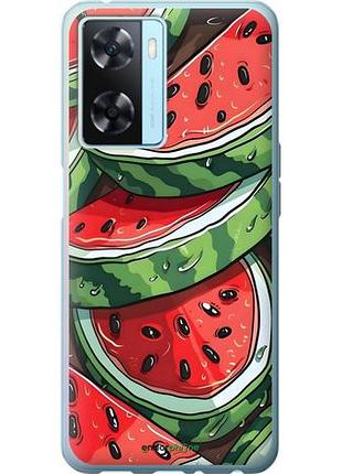 Чехол на oppo a57s арбуз оппо а57с
