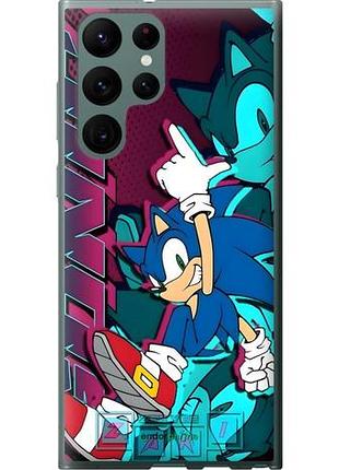 Чехол на samsung galaxy s22 ultra соник sonic самсунг с22 ультра
