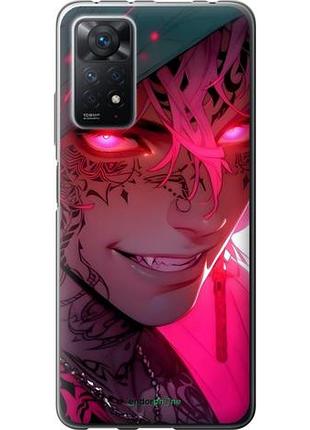 Чехол на xiaomi redmi note 12 pro аниме демон 3 сяоми редми ноут 12 про3