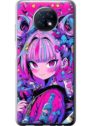Чехол на xiaomi redmi note 9t аниме милаха