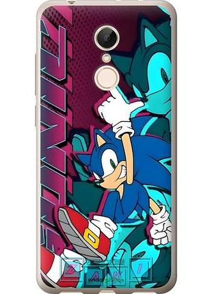 Чехол на xiaomi redmi 5 соник sonic сяоми редми 5