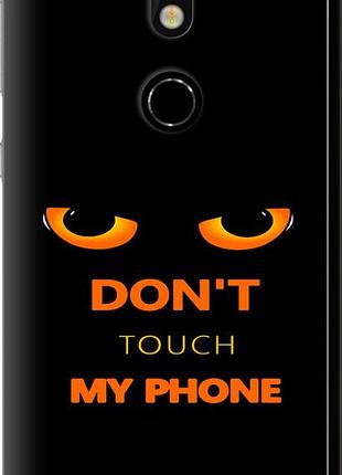 Чехол на nokia 7 don't touch the phone "4261u-1367-10746"