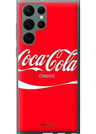Чехол на samsung galaxy s22 ultra кока кола самсунг с22 ультра