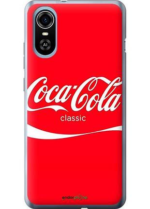 Чехол на zte blade a31 plus кока кола зте блейд а31 плюс