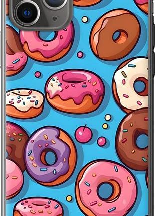 Чехол на iphone 11 pro пончики айфон 11 про
