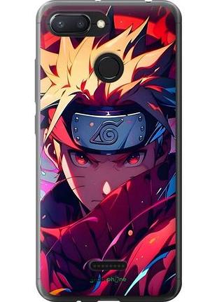 Чехол на xiaomi redmi 6 наруто naruto сяоми редми 6