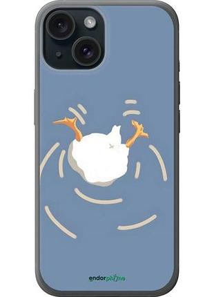 Чехол на iphone 15 смешная утка, гусь айфон 15