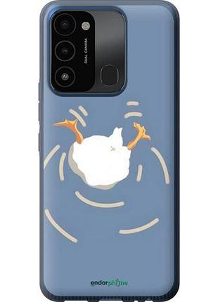 Чехол на tecno spark 8c kg5k смешная утка, гусь текно спарк 8с кг5k