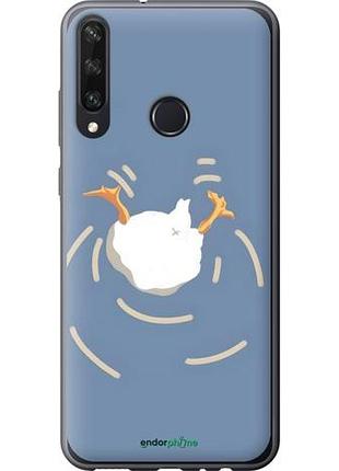 Чохол на huawei y6p гусак пірнає