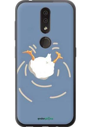 Чехол на nokia 4.2 смешная утка, гусь нокиа 4.2