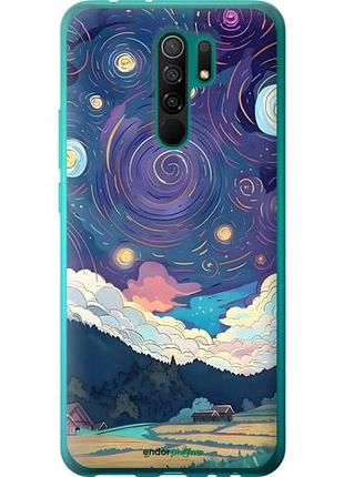 Чехол на xiaomi redmi 9 креатинвый арт сяоми редми 9