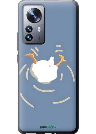 Чехол на xiaomi 12 pro смешная утка, гусь сяоми 12 про