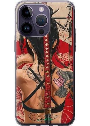 Чехол на iphone 14 pro max тайна катаны "6074u-2667-10746"
