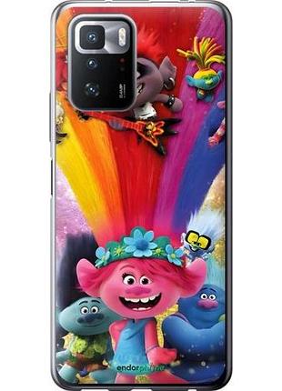 Чехол на xiaomi redmi note 10 pro 5g троли сяоми редми ноут 10 про 5г
