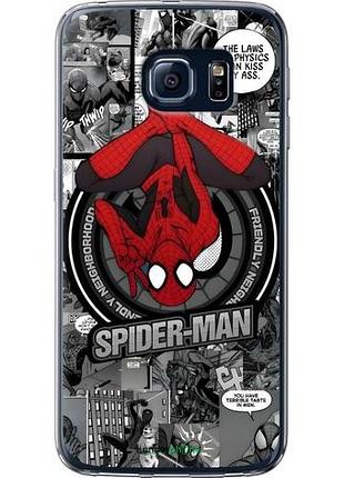 Чехол на samsung galaxy s6 g920 человек паук, spiderman самсунг с6 г920