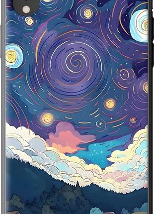Чехол на iphone xr креатинвый арт айфон хр