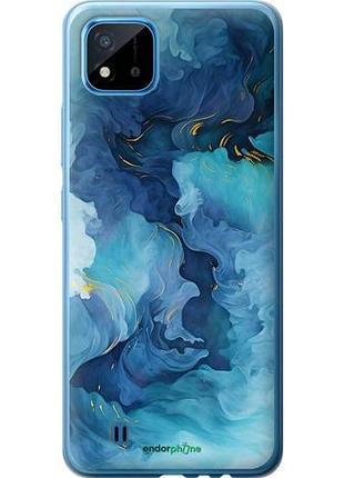 Чехол на realme c20a акварель риалми с20а