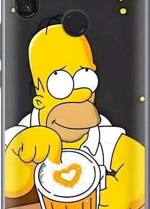 Чехол на xiaomi mi max 3 гомер пиво сяоми ми макс 3