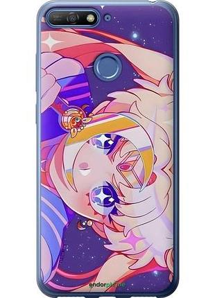 Чехол на huawei honor 7c сейлор мун хуавей хонор 7с